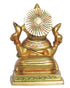 Brass Ganesh Ji God Idol Statue 1.22 Kg
